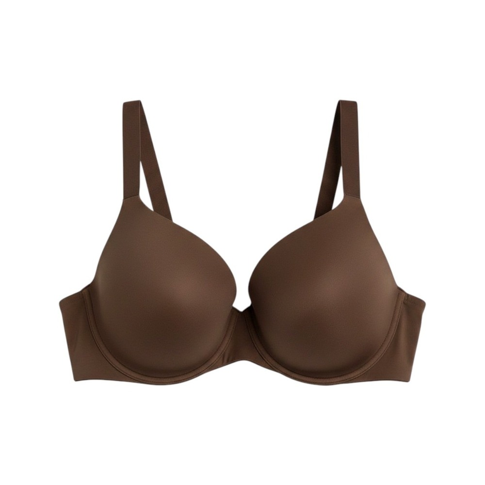 SKIMS Full Coverage Smoothing Bra 44B Cocoa NWT - Picture 1 of 8